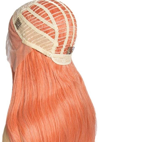 Orange Copper Red Beauty Lace Front Wig main image 7